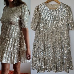 Lulus Sparkle Shift Dress
